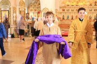 2-Воскресная литургия архипастрыским служением в главном храме Восточного Казахстана