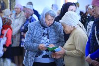19-Воскресная литургия архипастрыским служением в главном храме Восточного Казахстана