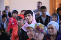 25-Воскресная литургия архипастрыским служением в главном храме Восточного Казахстана
