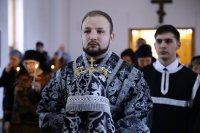 3-Во вторник первой седмицы Великого поста епископ Амфилохий продолжил чтение Великого канона прп. Андрея Критского