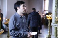 5-Во вторник первой седмицы Великого поста епископ Амфилохий продолжил чтение Великого канона прп. Андрея Критского