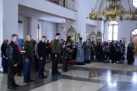 6-Во вторник первой седмицы Великого поста епископ Амфилохий продолжил чтение Великого канона прп. Андрея Критского