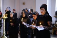 9-Во вторник первой седмицы Великого поста епископ Амфилохий продолжил чтение Великого канона прп. Андрея Критского
