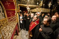 4-Паломники Усть-Каменогорской епархии посетили Вифлеем – место Рождества Господа Иисуса Христа
