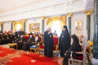 7-Патриарх Иерусалимский Феофил принял группу паломников из Восточного Казахстана во главе с епископом Амфилохием