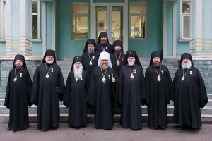 Преосвященный Епископ Амфилохий принял участие в заседании Синода Казахстанского Митрополичьего округа в Алма-Ате