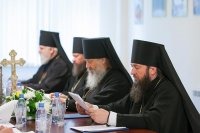 2-Преосвященный Епископ Амфилохий принял участие в заседании Синода Казахстанского Митрополичьего округа в Алма-Ате