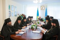4-Преосвященный Епископ Амфилохий принял участие в заседании Синода Казахстанского Митрополичьего округа в Алма-Ате