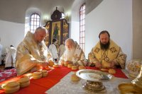 1-Епископ Амфилохий принял участие в церковных торжествах, посвященных 1000-летию преставления равноапостольного князя Владимира