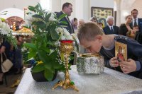 21-Епископ Амфилохий принял участие в церковных торжествах, посвященных 1000-летию преставления равноапостольного князя Владимира