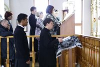 1-В среду первой седмицы Великого поста Управляющий Усть-Каменогорской епархией совершил Литургию Преждеосвященных Даров в Андреевском соборе