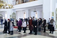 3-В среду первой седмицы Великого поста Управляющий Усть-Каменогорской епархией совершил Литургию Преждеосвященных Даров в Андреевском соборе