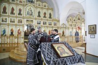 18-В среду первой седмицы Великого поста Управляющий Усть-Каменогорской епархией совершил Литургию Преждеосвященных Даров в Андреевском соборе