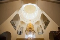 1-Епископ Амфилохий и иерархи Казахстанского Митрополичьего округа совершили Литургию в Горненском монастыре в Эйн-Кареме
