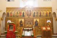 2-Епископ Амфилохий и иерархи Казахстанского Митрополичьего округа совершили Литургию в Горненском монастыре в Эйн-Кареме