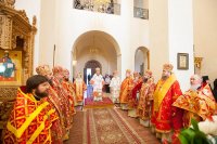 4-Епископ Амфилохий и иерархи Казахстанского Митрополичьего округа совершили Литургию в Горненском монастыре в Эйн-Кареме