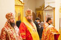 5-Епископ Амфилохий и иерархи Казахстанского Митрополичьего округа совершили Литургию в Горненском монастыре в Эйн-Кареме