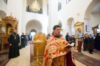 7-Епископ Амфилохий и иерархи Казахстанского Митрополичьего округа совершили Литургию в Горненском монастыре в Эйн-Кареме