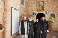 16-Епископ Амфилохий и иерархи Казахстанского Митрополичьего округа совершили Литургию в Горненском монастыре в Эйн-Кареме