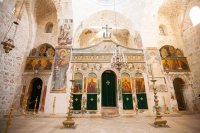 18-Епископ Амфилохий и иерархи Казахстанского Митрополичьего округа совершили Литургию в Горненском монастыре в Эйн-Кареме