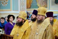 5-Епископ Амфилохий принял участие в праздновании 60-летия преставления ко Господу священноисповедника Николая, митрополита Алма-Атинского