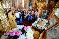 11-Епископ Амфилохий принял участие в праздновании 60-летия преставления ко Господу священноисповедника Николая, митрополита Алма-Атинского