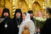 16-Епископ Амфилохий принял участие в праздновании 60-летия преставления ко Господу священноисповедника Николая, митрополита Алма-Атинского