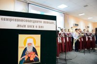 18-Епископ Амфилохий принял участие в праздновании 60-летия преставления ко Господу священноисповедника Николая, митрополита Алма-Атинского
