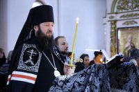 4-В четверг первой седмицы Великого поста епископ Амфилохий завершил чтение Покаянного канона св. Андрея Критского