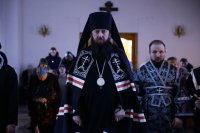 16-В четверг первой седмицы Великого поста епископ Амфилохий завершил чтение Покаянного канона св. Андрея Критского