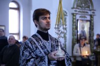 17-В четверг первой седмицы Великого поста епископ Амфилохий завершил чтение Покаянного канона св. Андрея Критского