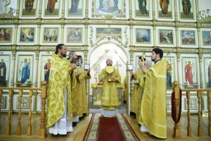 Служение епископа Амфилохия в Неделю 8-ю по Пятидесятнице