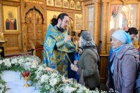 5-Члены Синода Православной Церкви Казахстана совершили литию на новом месте погребения приснопамятного митрополита Иосифа (Чернова) в Иверско-Серафимовском монастыре