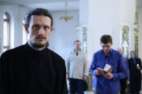 17-Епископ Амфилохий совершил утреню с чтением Акафиста Пресвятой Богородице в Андреевском кафедральном соборе в Усть-Каменогорске