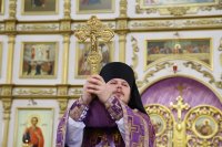 28-В праздник Воздвижения Креста Господня Управляющий Усть-Каменогорской епархией возглавил Литургию в главном храме Восточного Казахстана