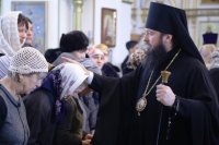 35-В день памяти великомученика Феодора Тирона епископ Амфилохий совершил Литургию свт. Иоанна Златоуста в главном храме Усть-Каменогорской епархии – Андреевском кафедральном соборе