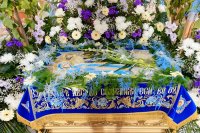 2-В праздник Успения Пресвятой Богородицы Епископ Амфилохий сослужил за Литургией Митрополиту Александру в главном храме Казахстана - Успенском соборе Астаны
