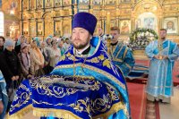 3-В праздник Успения Пресвятой Богородицы Епископ Амфилохий сослужил за Литургией Митрополиту Александру в главном храме Казахстана - Успенском соборе Астаны