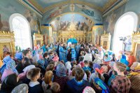 10-Служение Епископа Амфилохия в столице Казахстана в день явления Феодоровской иконы Божией Матери