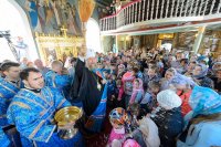 13-Служение Епископа Амфилохия в столице Казахстана в день явления Феодоровской иконы Божией Матери