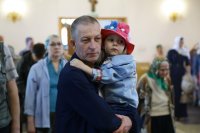 9-В канун праздника Троицы Управляющий Усть-Каменогорской епархией совершил всенощное бдение в Андреевском кафедральном соборе