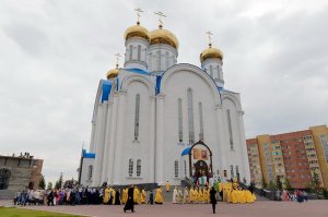 В Астане Глава Усть-Каменогорской епархии принял участие в церковных торжествах, посвященных 1000-летию преставления равноапостольного князя Владимира
