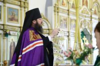 7-В праздник Святой Пятидесятницы Епископ Амфилохий совершил Божественную литургию в главном храме Восточного Казахстана