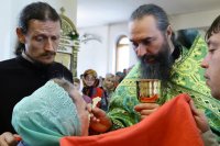30-В праздник Святой Пятидесятницы Епископ Амфилохий совершил Божественную литургию в главном храме Восточного Казахстана