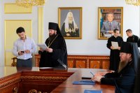 17-Епископ Амфилохий принял участие в заседании Синода Митрополичьего округа Русской Православной Церкви в Астане