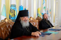 18-Епископ Амфилохий принял участие в заседании Синода Митрополичьего округа Русской Православной Церкви в Астане