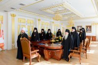 20-Епископ Амфилохий принял участие в заседании Синода Митрополичьего округа Русской Православной Церкви в Астане