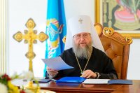 27-Епископ Амфилохий принял участие в заседании Синода Митрополичьего округа Русской Православной Церкви в Астане