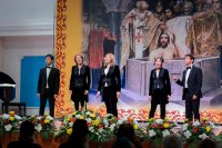 16-В духовно-культурном центре Митрополичьего округа прошел прием и благотворительный концерт в честь юбилейной даты Крестителя Руси