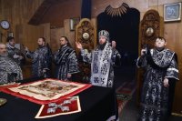 13-Литургия Преждеосвященных Даров в храме Покрова Божией Матери города Усть-Каменогорска